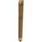 Ekena Millwork Traditional Arts & Crafts Rough Sawn Bracket, Western Red Cedar, 4"W x 36"D x 40"H BKT04X36X40TRA03RWR - alternate 3